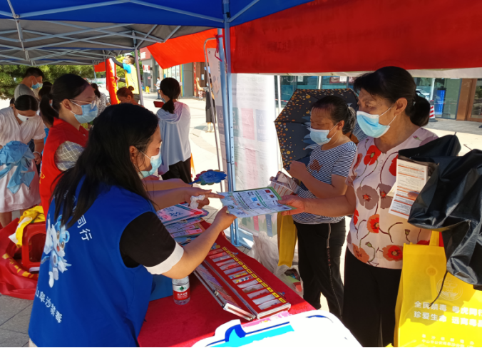 阜沙鎮(zhèn)禁毒信息〔2022〕第168期--阜沙鎮(zhèn)開(kāi)展“不忘建黨崢嶸史，牢記使命宣禁毒”主題宣傳活動(dòng)（2